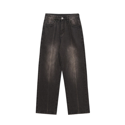 American Basic Style Straight Jeans Men