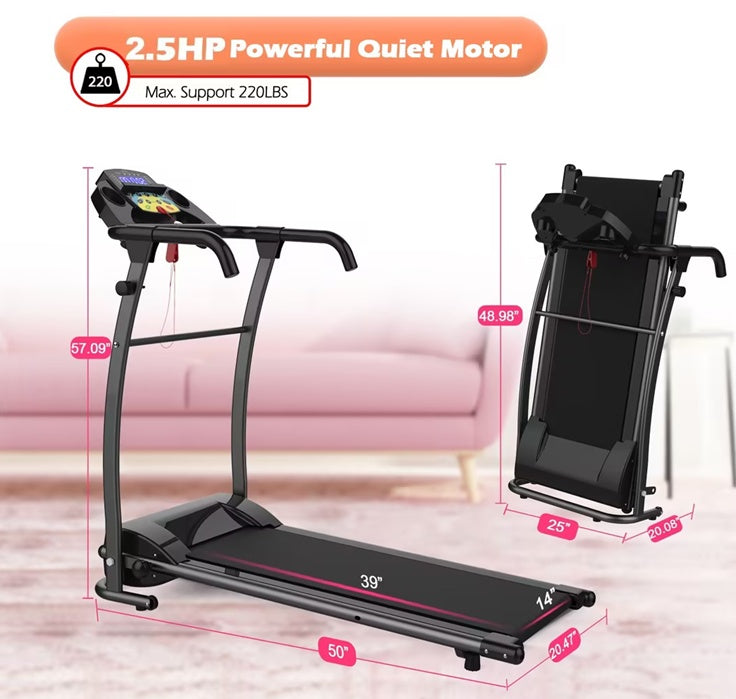 Folding Treadmill Electric Running Machine