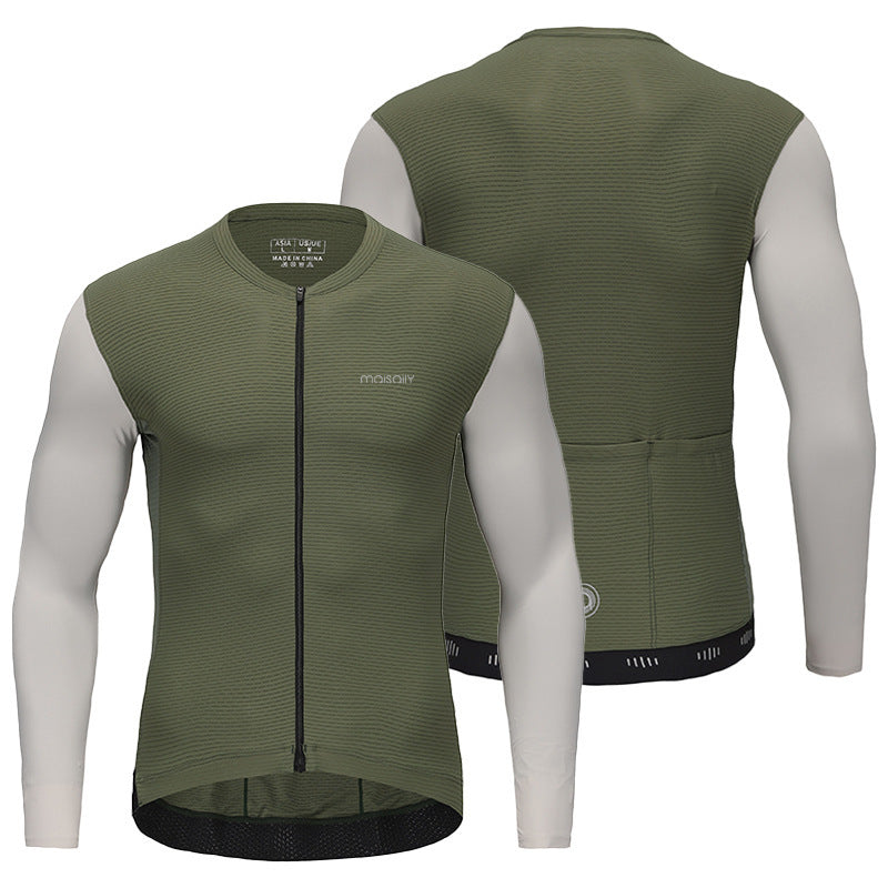 MAISAILY Spring And Summer Breathable Cycling Top Long Sleeve