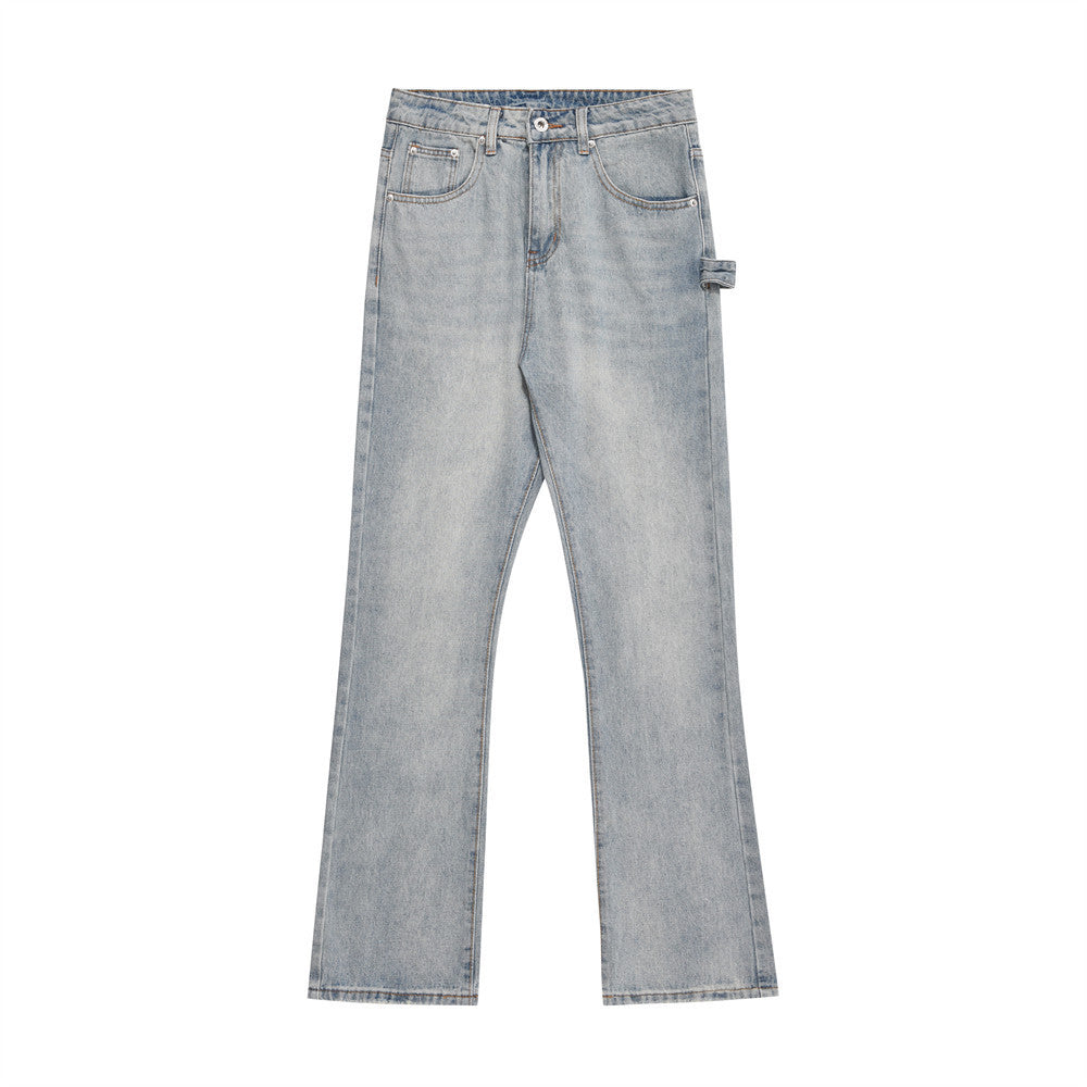 Fashion Personality American Straight Jeans Men