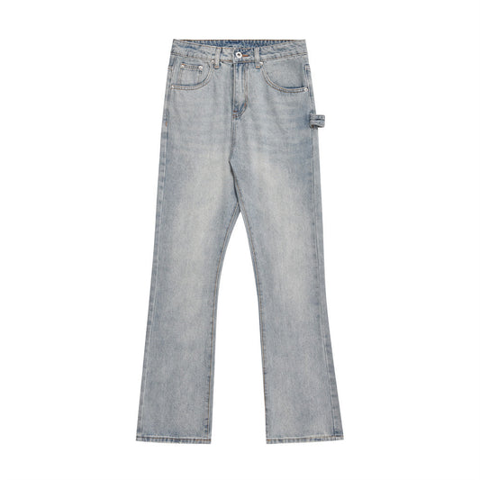 Fashion Personality American Straight Jeans Men