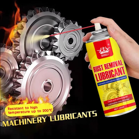 Rust And Noise Removal Spray - Multifunctional High Temperature Resistant Butter Spray For Cleaning Gears And Extending Their Service Life. Suitable For Equipment Maintenance