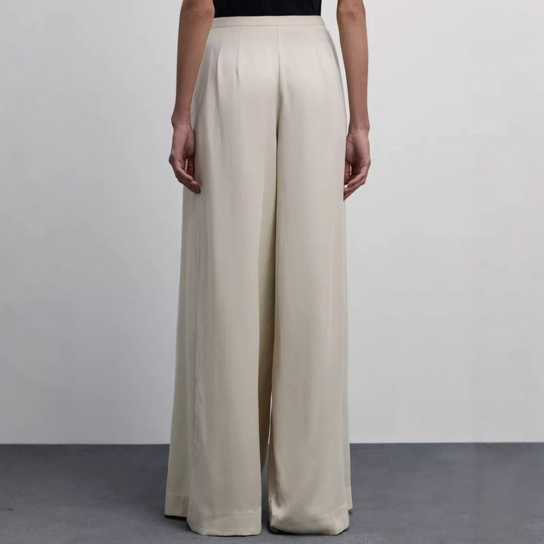 Fold Pendant Casual Mopping Pants
