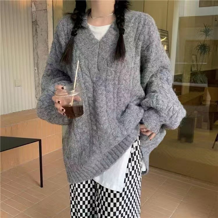 Outerwear Idle Style Design Sense Niche Thermal Sweater Top