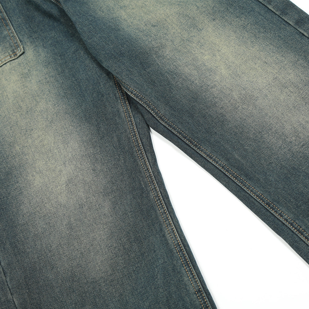 Fashion Washed White Jeans For Men