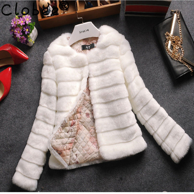 Rabbit Fur Short Fur All-matching Top