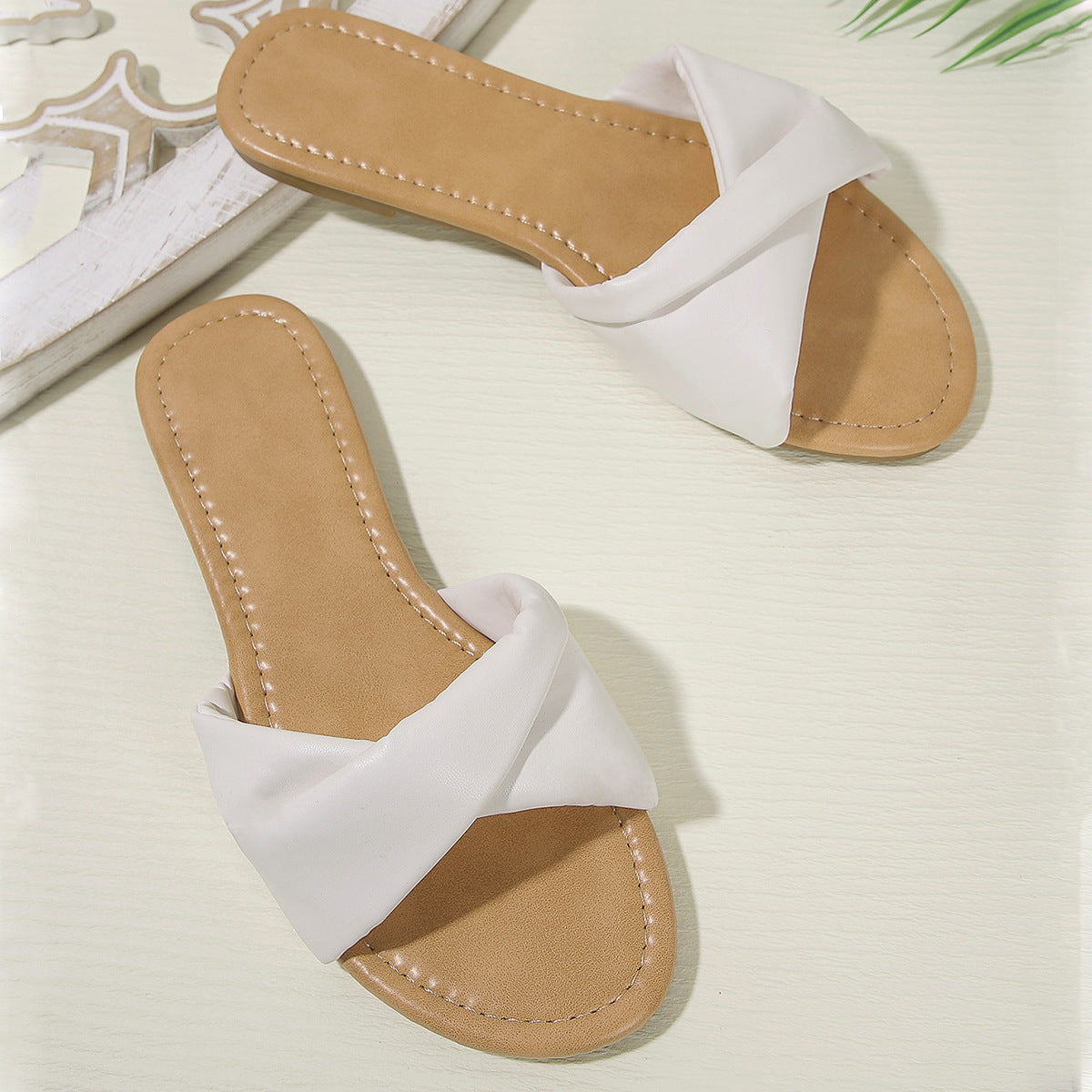 All-match Beach Vacation Flat Plus Size Women's Sandals