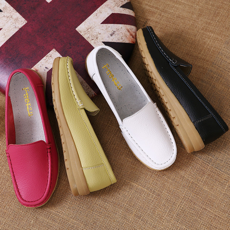 Flat Mother Shoes Nurse Shoes White Non-slip Maternity Shoes