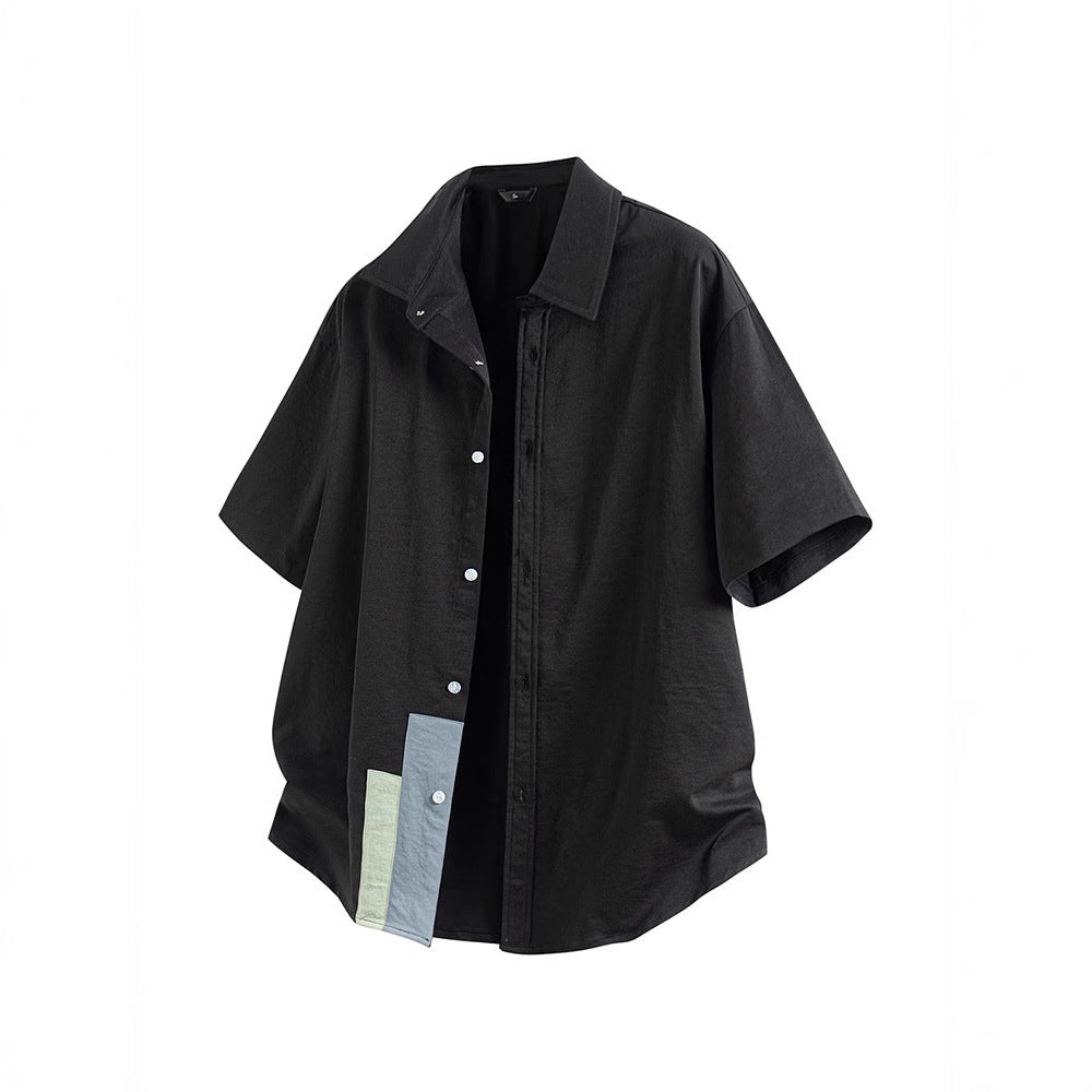 Shirt Men's Summer Thin Short-sleeved Casual Top