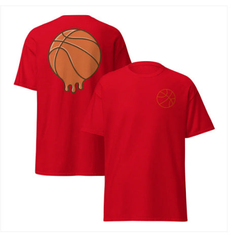 Men's Fashion Polyester Short-sleeved T-shirt