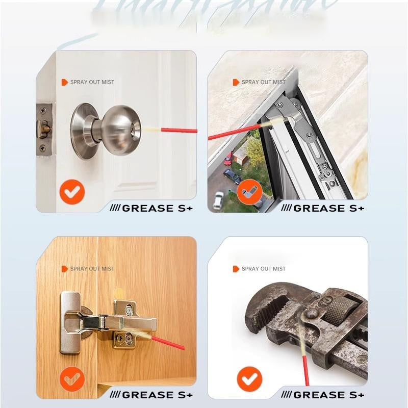 Rust And Noise Removal Spray - Multifunctional High Temperature Resistant Butter Spray For Cleaning Gears And Extending Their Service Life. Suitable For Equipment Maintenance