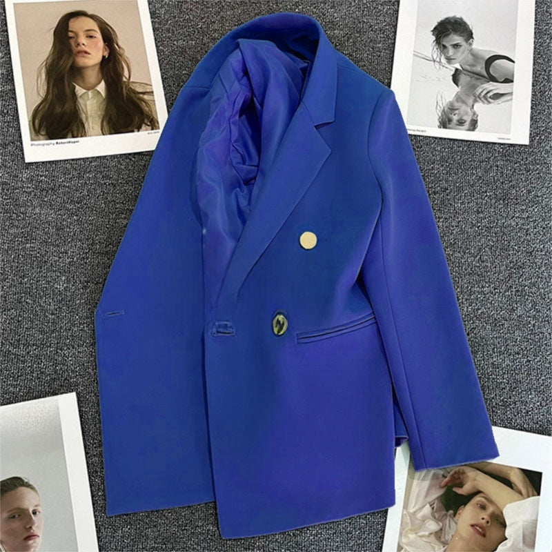 Street-blasting Small Suit Jacket For Women, Internet Celebrity Temperament, Petite And Casual