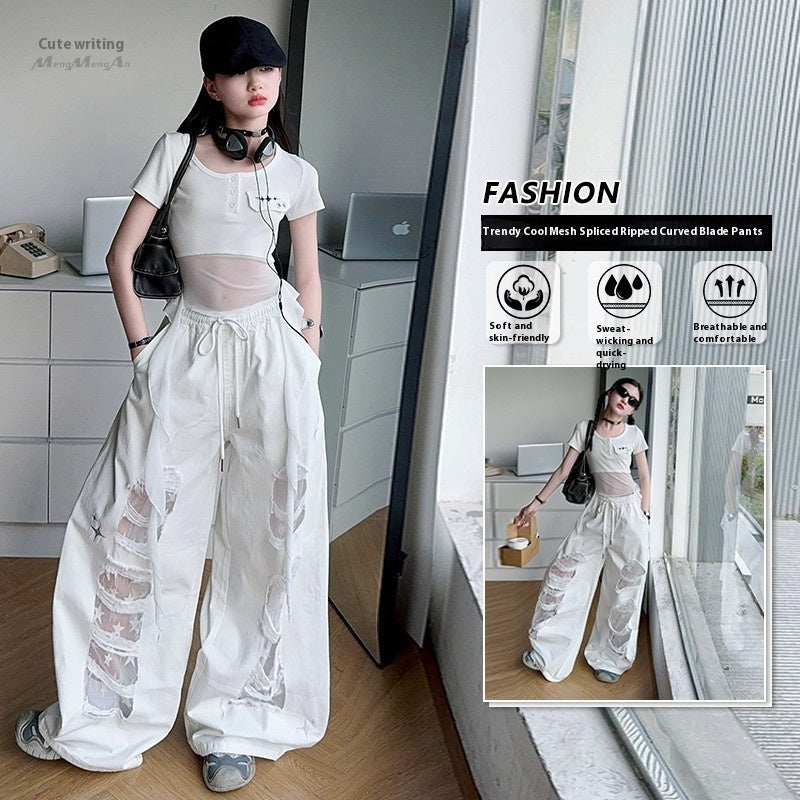Dancing Trousers Design Jazz Hot Girl Casual Pants