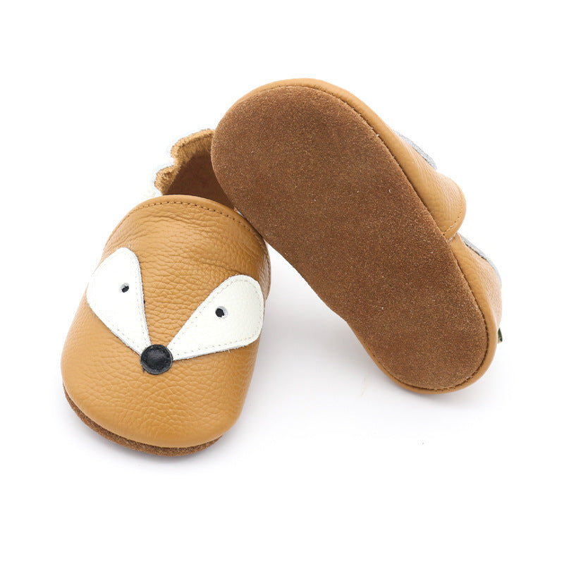 Leather baby shoes