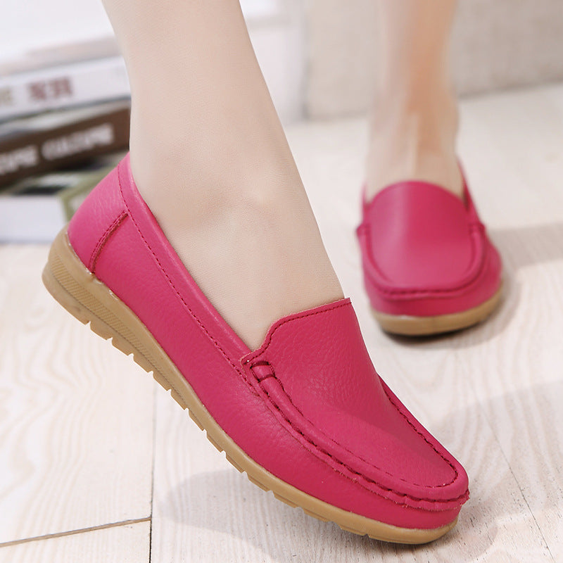 Flat Mother Shoes Nurse Shoes White Non-slip Maternity Shoes
