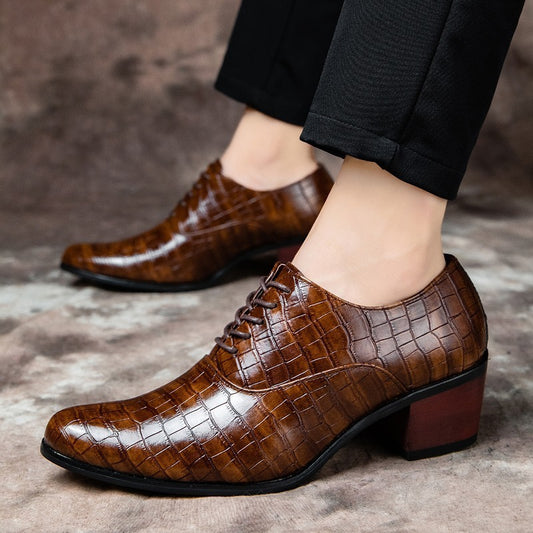 Men's breathable low top shoes wedding shoes