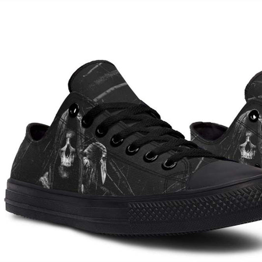 Fashion Printed Couple High Top Canvas Shoes