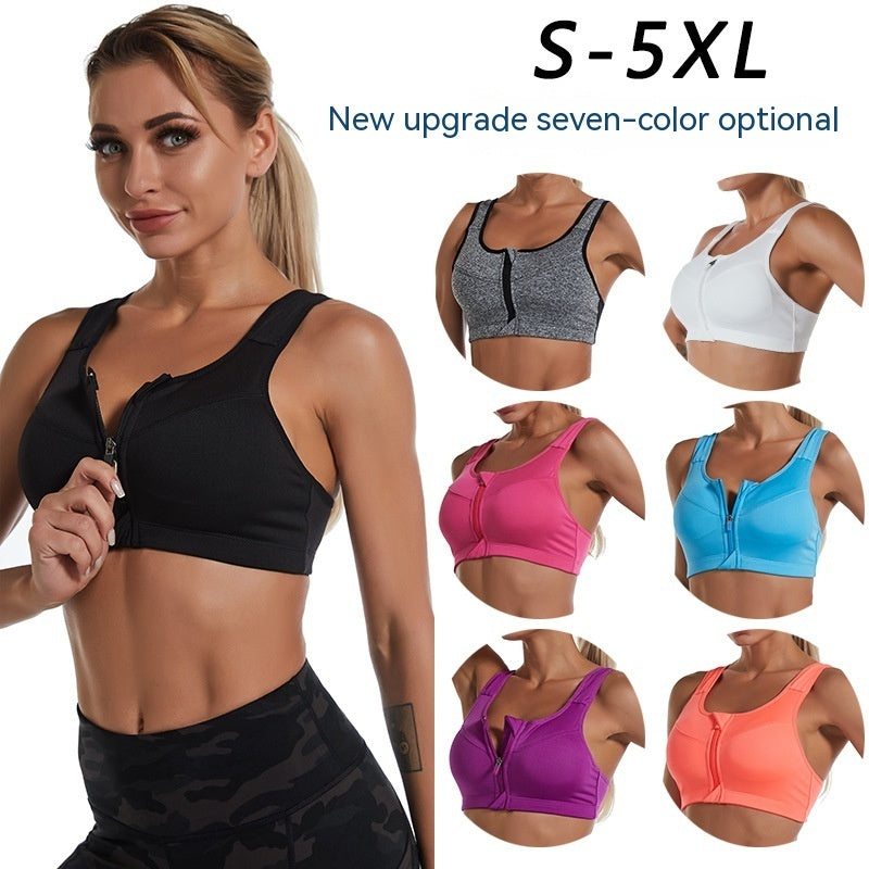 Wireless Push Up Yoga Fitness Shockproof Running Women's Seamless Underwear Bra