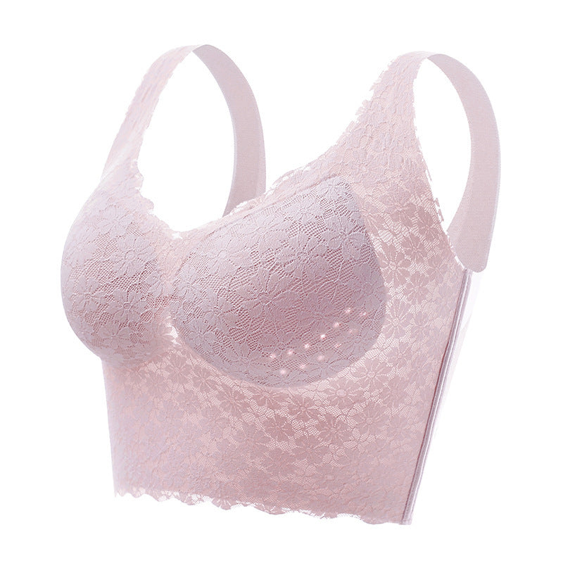 Summer No Steel Ring Gathered Without Trace Beauty Back Underwear Vest Style