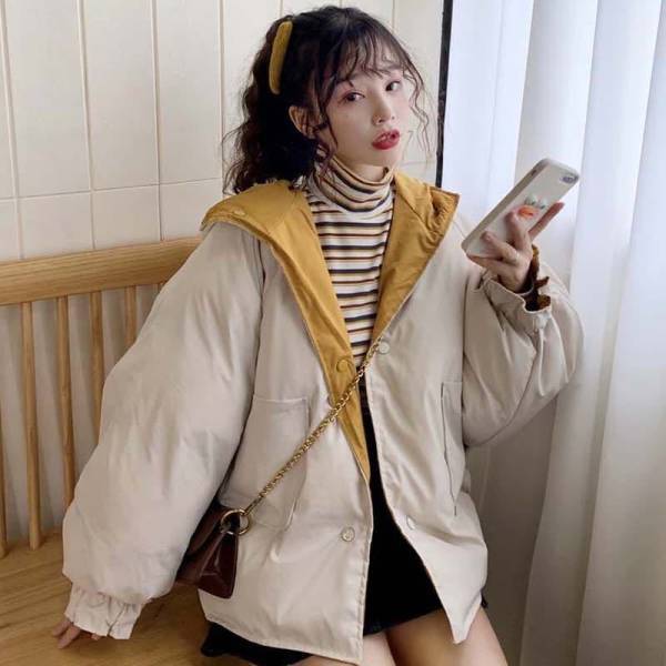 Korean Version Fairy All-matching Reversible Coat