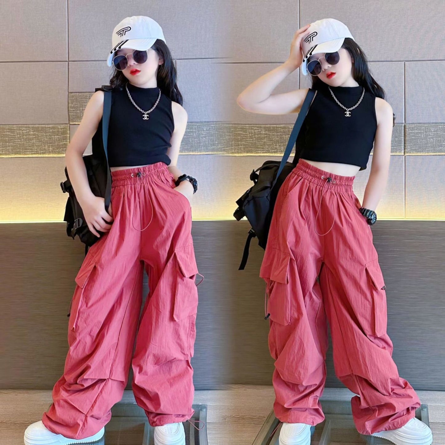 New Fashion Children's Summer Suit Quick-drying Pants