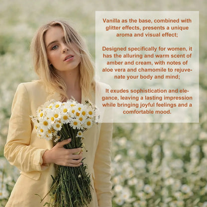 Roxelis 100ml Floral Aroma Dating Perfume Spray Long Lasting Fragrance Couples Sexy Charming Flirting Freshing Pheromone Perfume