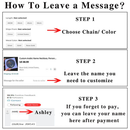 Qitian Personalized Signature Dainty Diamond Name Necklace Stainless Steel Handmade Custom Name Zircon Crystal Jewelry For Women