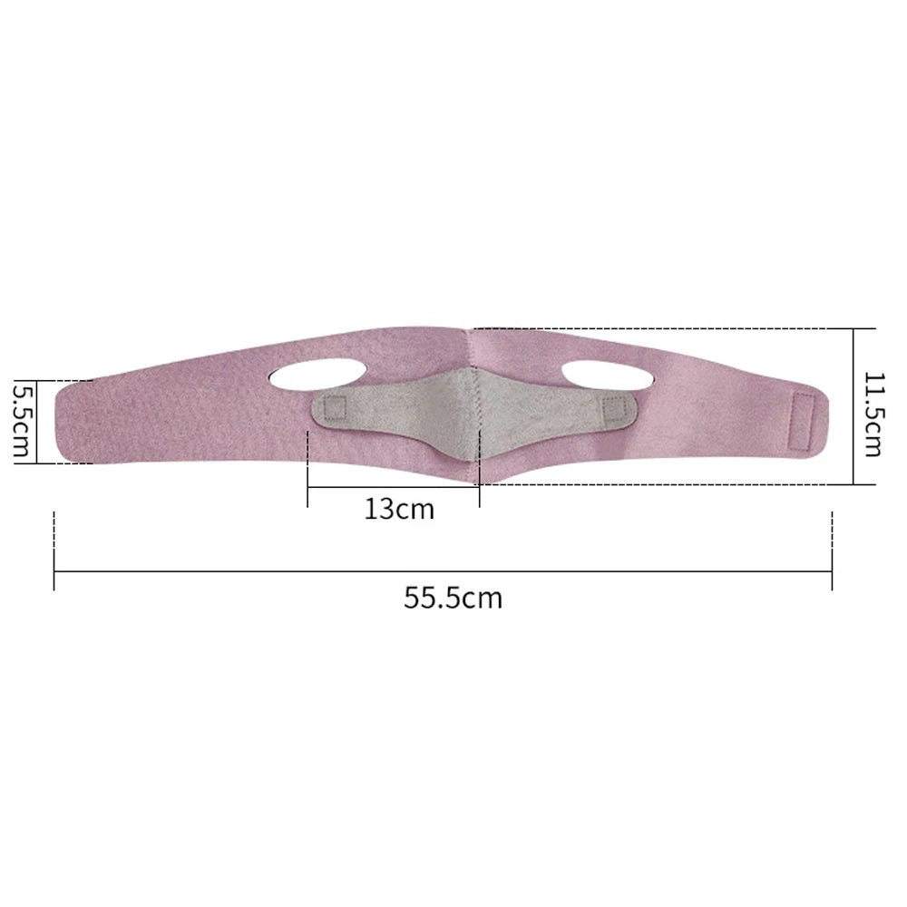 Face-lift with Sleep Face V Shaper Facial Slimming Bandage Relaxation Shape Lift Reduce Double Chin Face Thining Band Massage