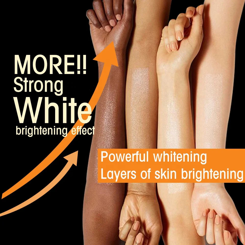 Private Label Natural Collagen Vitamin E Face Cream Whitening Body Lotion for Black Skin