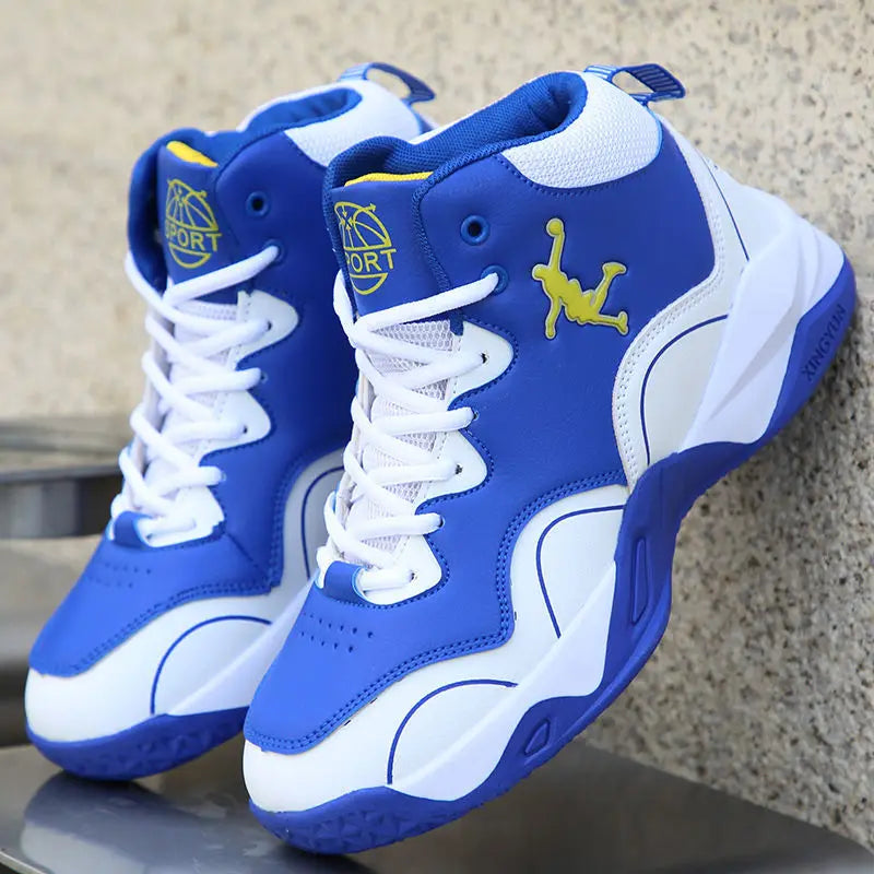 Basketball Shoes Men High-Top Sneakers Male Cushioning Comfortable Sneakers 2026 Men Training Leather Sport Shoes Zapatos