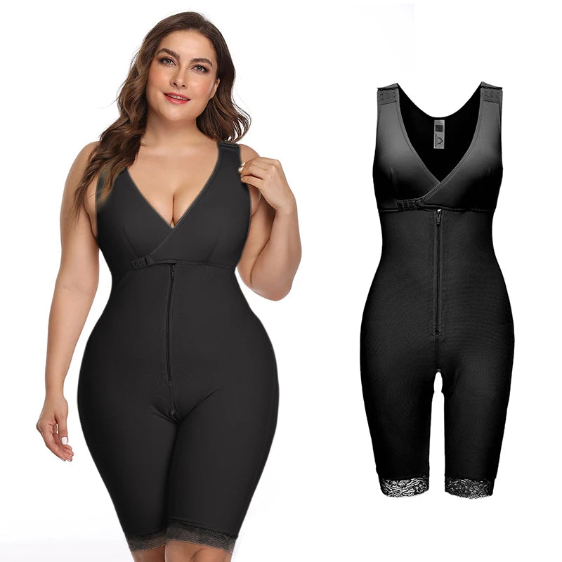Body Shaper Women Slimming Shapewear Plus Size Full Body Shaper Waist Trainer Corset Seamless Butt Lifter faja moldeadora Binder