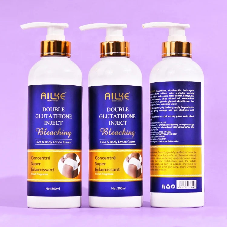 Wholesale Anti Aging Cream Private Label Women Body Smoothing Whitening Body Lotion 500Ml for Black Skin