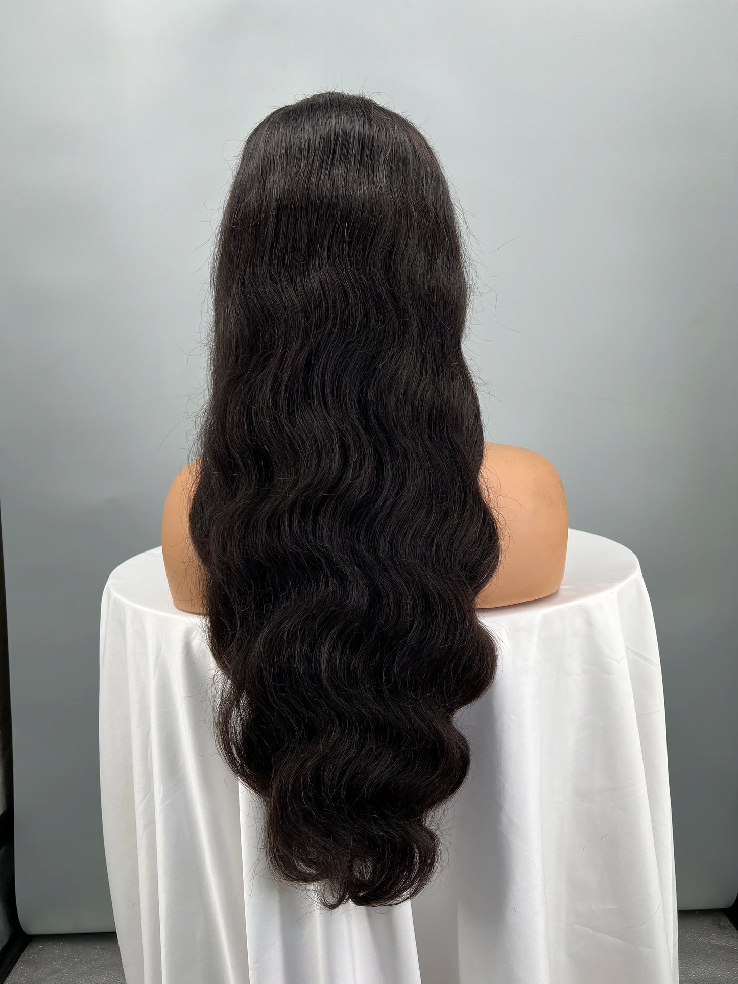 Natural Color 13x4 Body Wave Lace Frontal Human Hair Wigs for Black Women