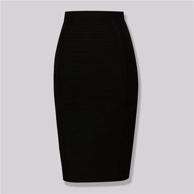 2026 New Bandage Skirts Women Bodycon Woman Skirts Sexy Harajuku Party Club Elegant Celebrity Pencil Skrit Plus Size XL