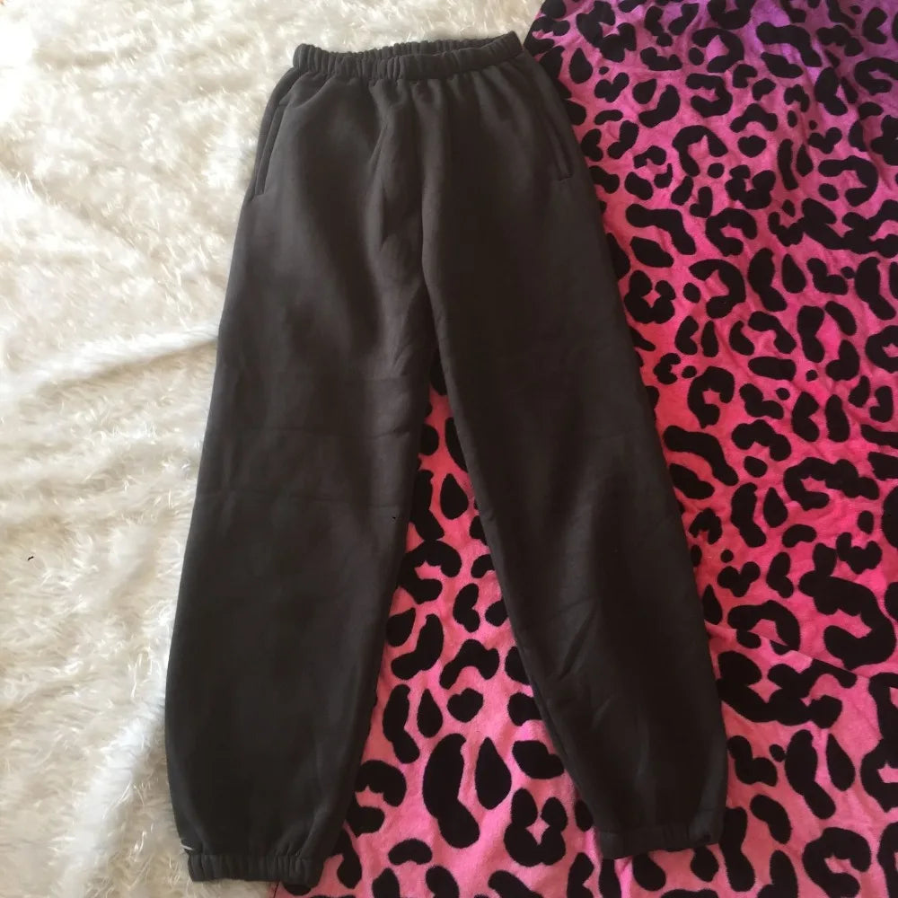 Wholesale Fleece Hoodie with Jogger Pant Sweat Suit Fall Winter 2 Piece Set Tracksuit Women Sports Outfit Two Piece Solid Casual