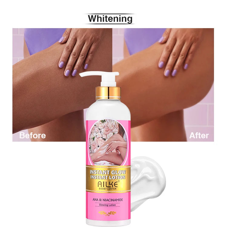 AILKE Fully Effective Organic Nicotinamide Alpha-arbutin Moisturizing Nourishing Cream Natural Skin Whitening Body Lotion