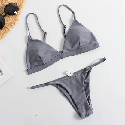 Swimwear Women 2 Piece Set Swimming Beach Sexy Micro Bikini Summer Clothes Bathing Suit Fashions Women Swimsuit Ropa De Mujer