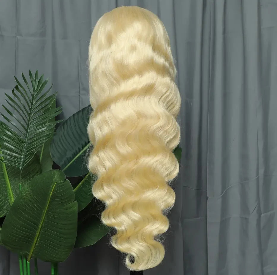 Wholesale Peruvian/Indian Color Body Wave Hair Wig, Virgin Glueless Lace Human Hair Wigs, HD Lace Frontal Wig for Black Women