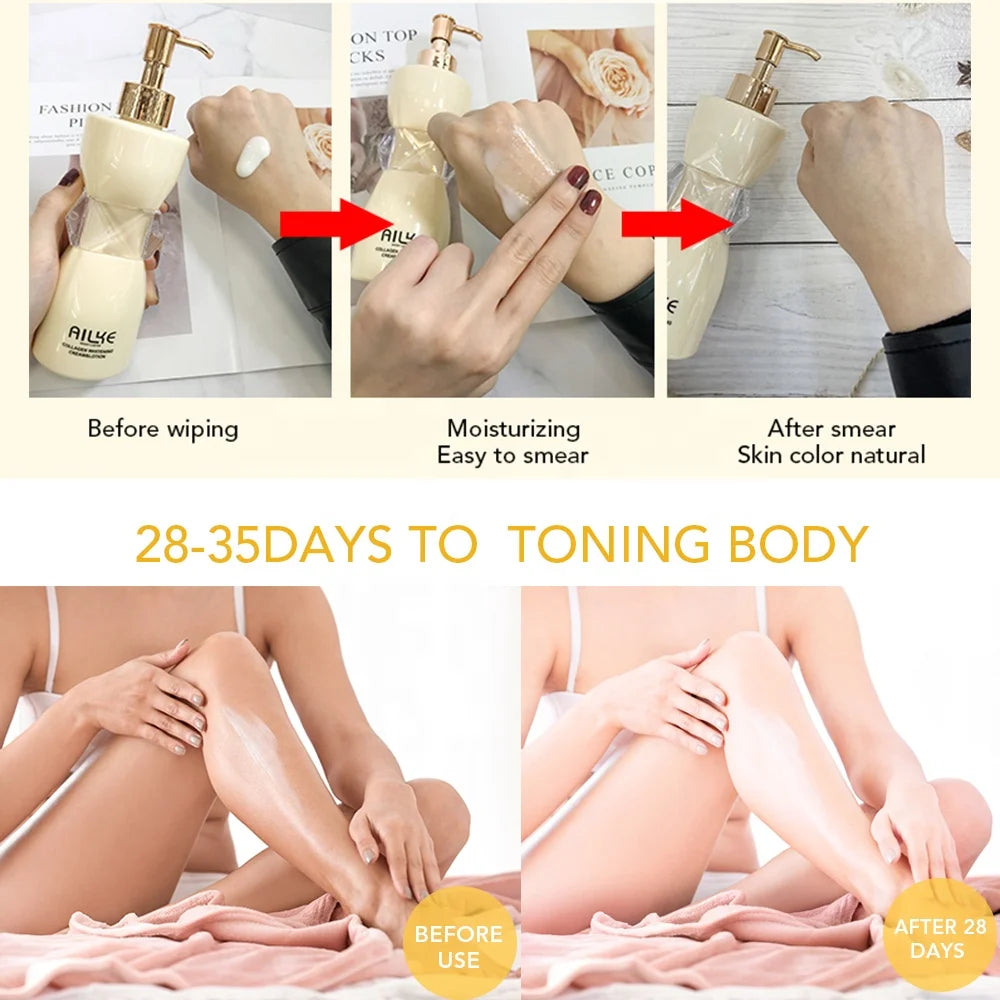 Organic Palm Oil Niacinamide Lotion Brightening Super Moisturizing Body Milk Women Skin Whitening Body Lotion