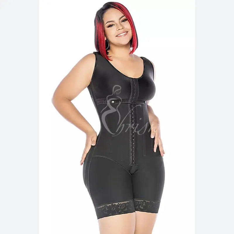 Fahas Colombianas Post Surgery Cola Post Lipo Body Shaper Bodysuit Women's Slim