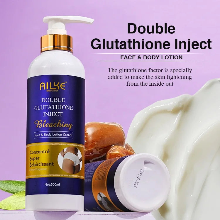 Wholesale Anti Aging Cream Private Label Women Body Smoothing Whitening Body Lotion 500Ml for Black Skin