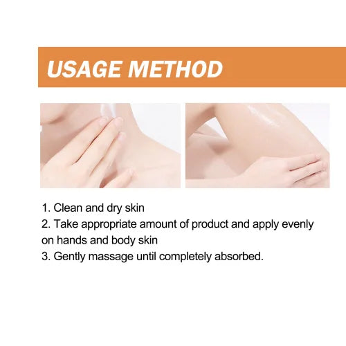 OUHOE Cacao  Lightening Acne Mark Dark Hydrating Whitening Body Lotion