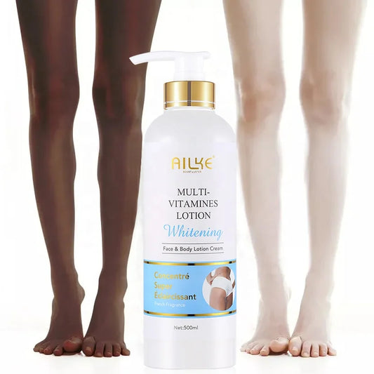 Ailke Forever Beauty Lightening Nature Essence Strong Bleaching Legs Face and Whitening Body Lotion Cream