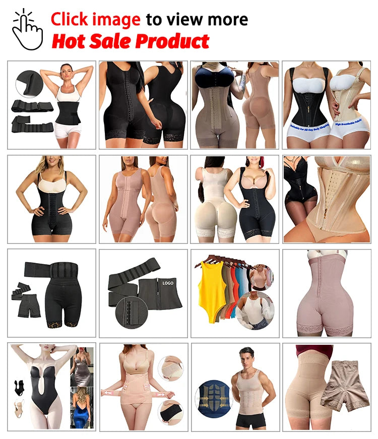 Wholesale Tummy Control Fajas Colombian Shapers Para Mujer Postpartum Post Surgery Slimming Body Garments Girdle Shapewear