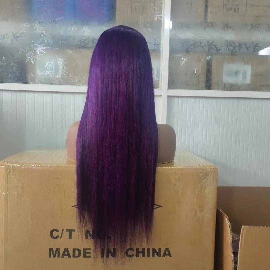 Wholesale Peruvian/Indian Color Body Wave Hair Wig, Virgin Glueless Lace Human Hair Wigs, HD Lace Frontal Wig for Black Women