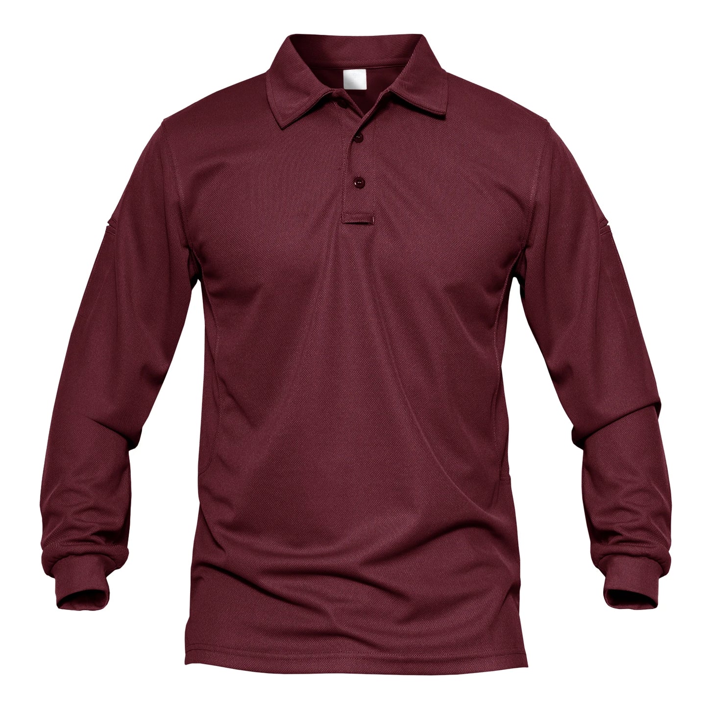 TACVASEN Men Outdoor T-shirts Work Polos Summer Quick Dry T-shirts Long Sleeve Lightweight Golf T-shirts Tee Tops