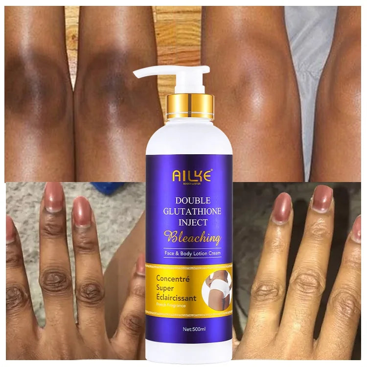 Wholesale Anti Aging Cream Private Label Women Body Smoothing Whitening Body Lotion 500Ml for Black Skin