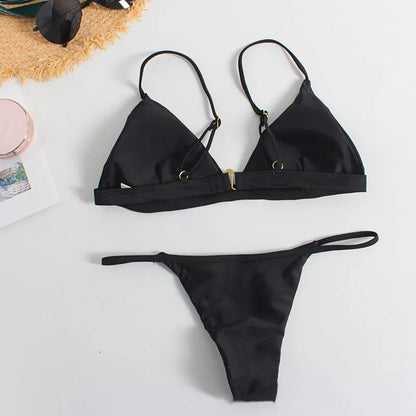 Swimwear Women 2 Piece Set Swimming Beach Sexy Micro Bikini Summer Clothes Bathing Suit Fashions Women Swimsuit Ropa De Mujer