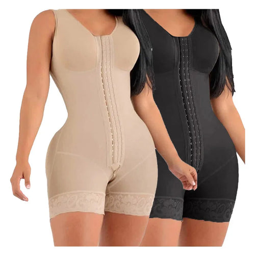 Plus Sizes Seamless Tummy Control Hip Enhancer Full Body Shaper Plus Size Butt Lifting Shapewear for Women