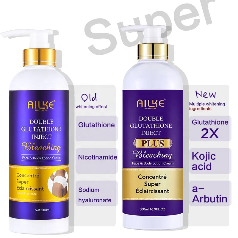 Private Label Skincare Lightening Antiaging Cream Whitening Body Lotion With Niacinamide